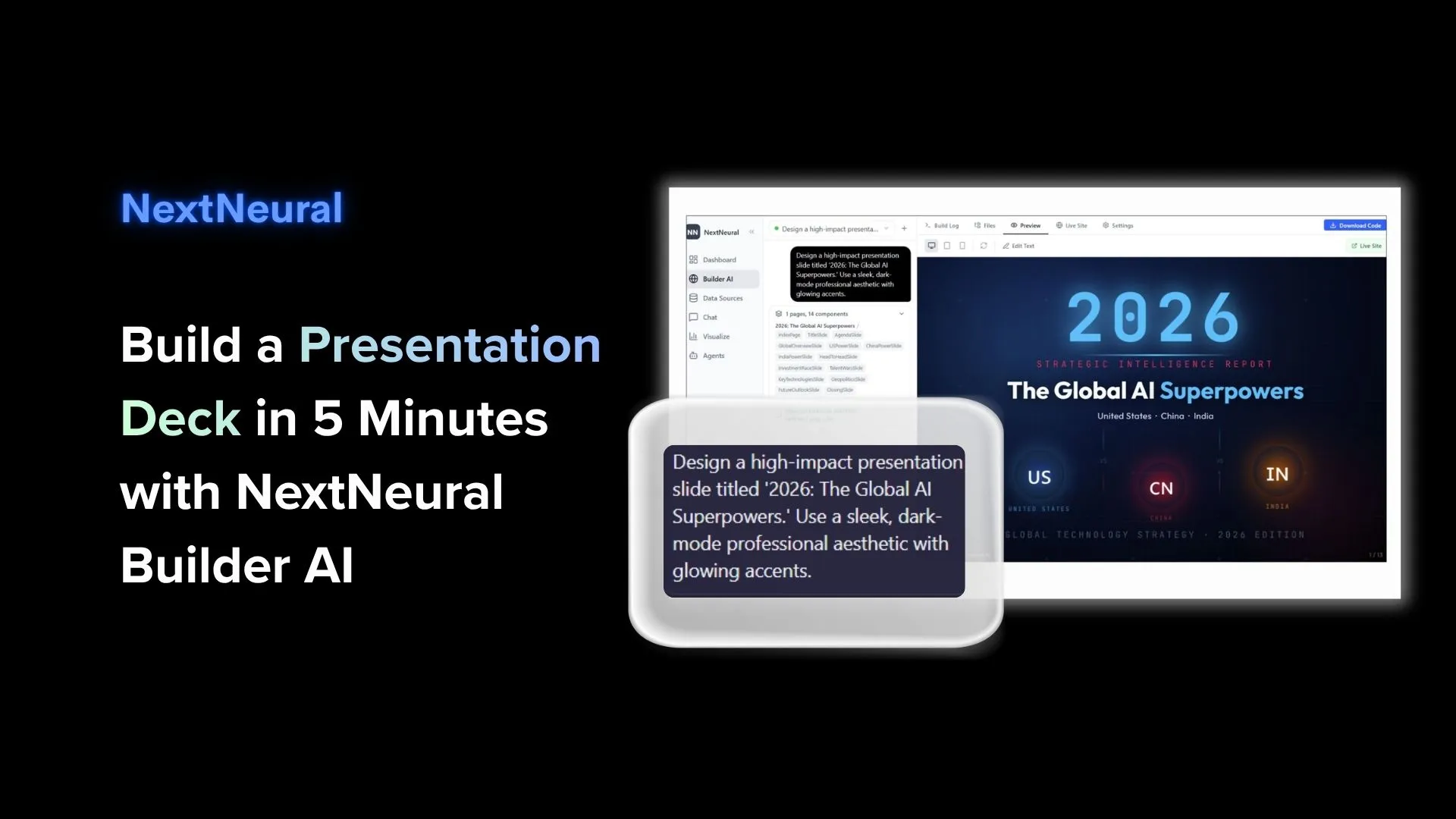 How to Build a Presentation Deck in 5 Minutes with NextNeural Builder AI