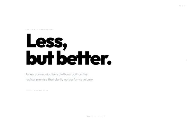 Ultra Minimal (White) preview