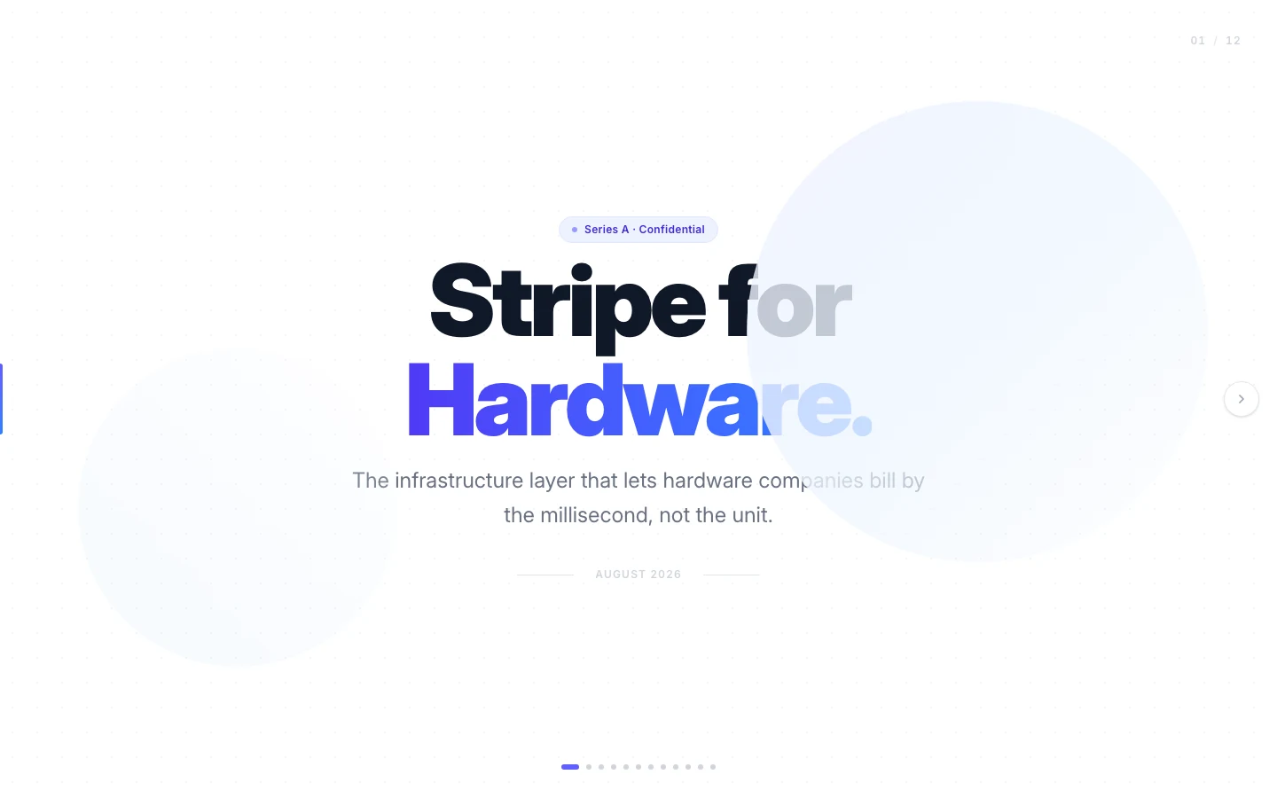 Sleek Pitch Deck (Light) preview